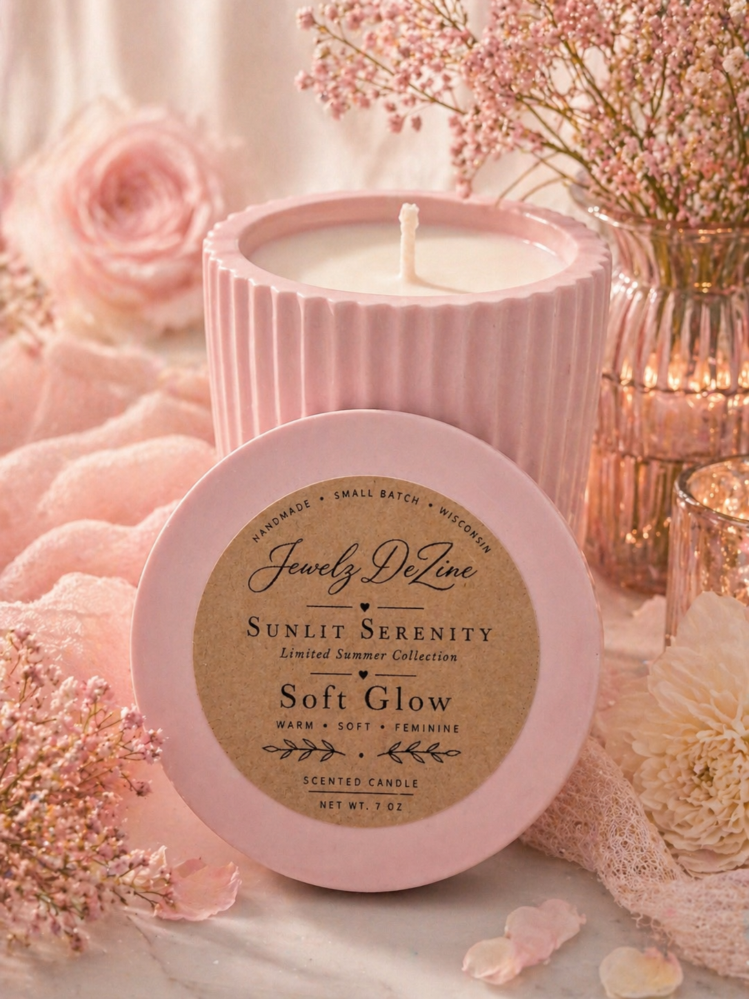 Soft Glow – Sunlit Serenity Collection