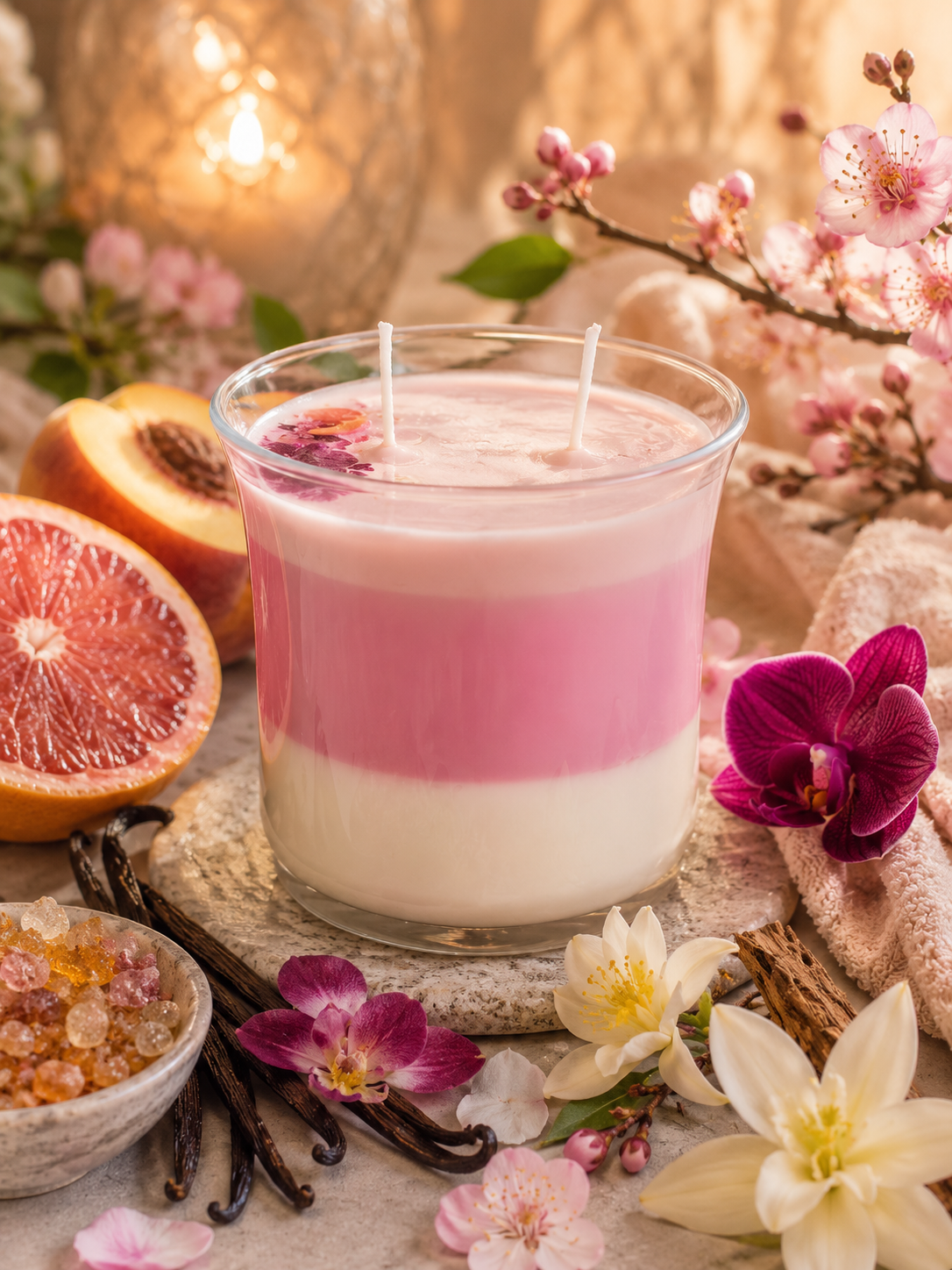 Golden Eclipse – 14 oz Triple-Layer Luxury Candle