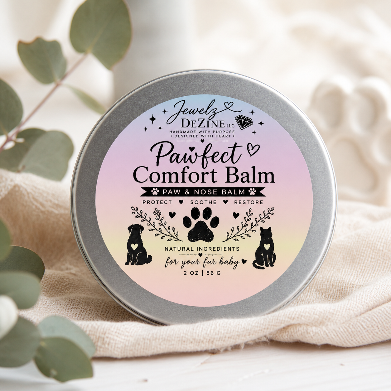 Pawfect Comfort Balm for Paws & Noses