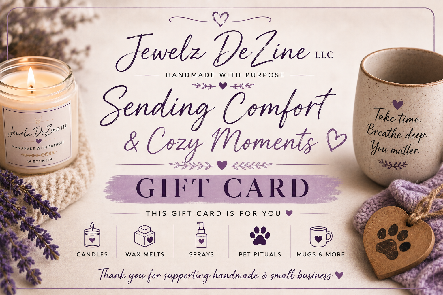 Pour Yourself a Moment Gift Card