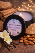 Chapter 2 Steps Toward Myself | Essential Oil Candle | Almond Vanilla Australian Sandalwood Warm Vanilla Sugar | Handmade Soy Wax Aromatherapy Candle