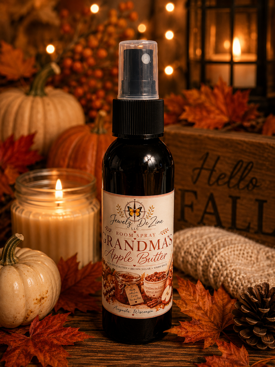 Grandma's Apple Butter Room Spray | 4 fl oz (118 mL)