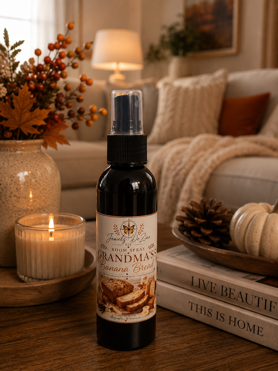 Grandma's Banana Bread Room Spray | 4 fl oz (118 mL)