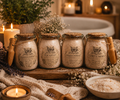 Botanical Bath Soak – Aromatherapy Mineral Bath Salts with Coconut Milk & Oatmeal
