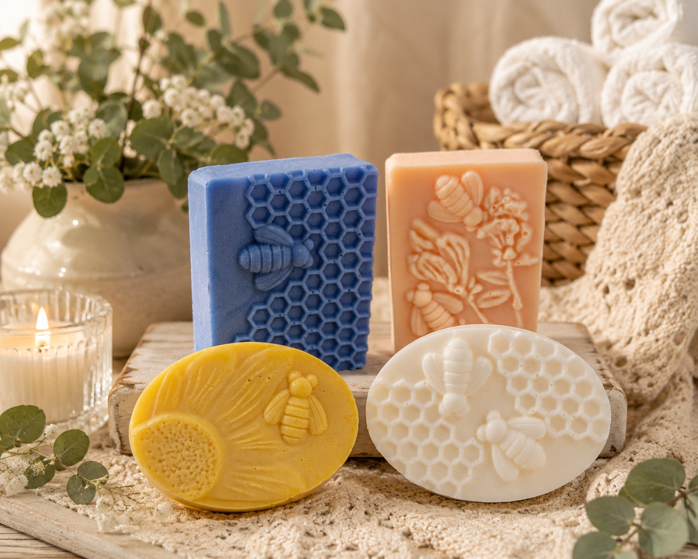 Bee Design Triple Butter Soap Bar