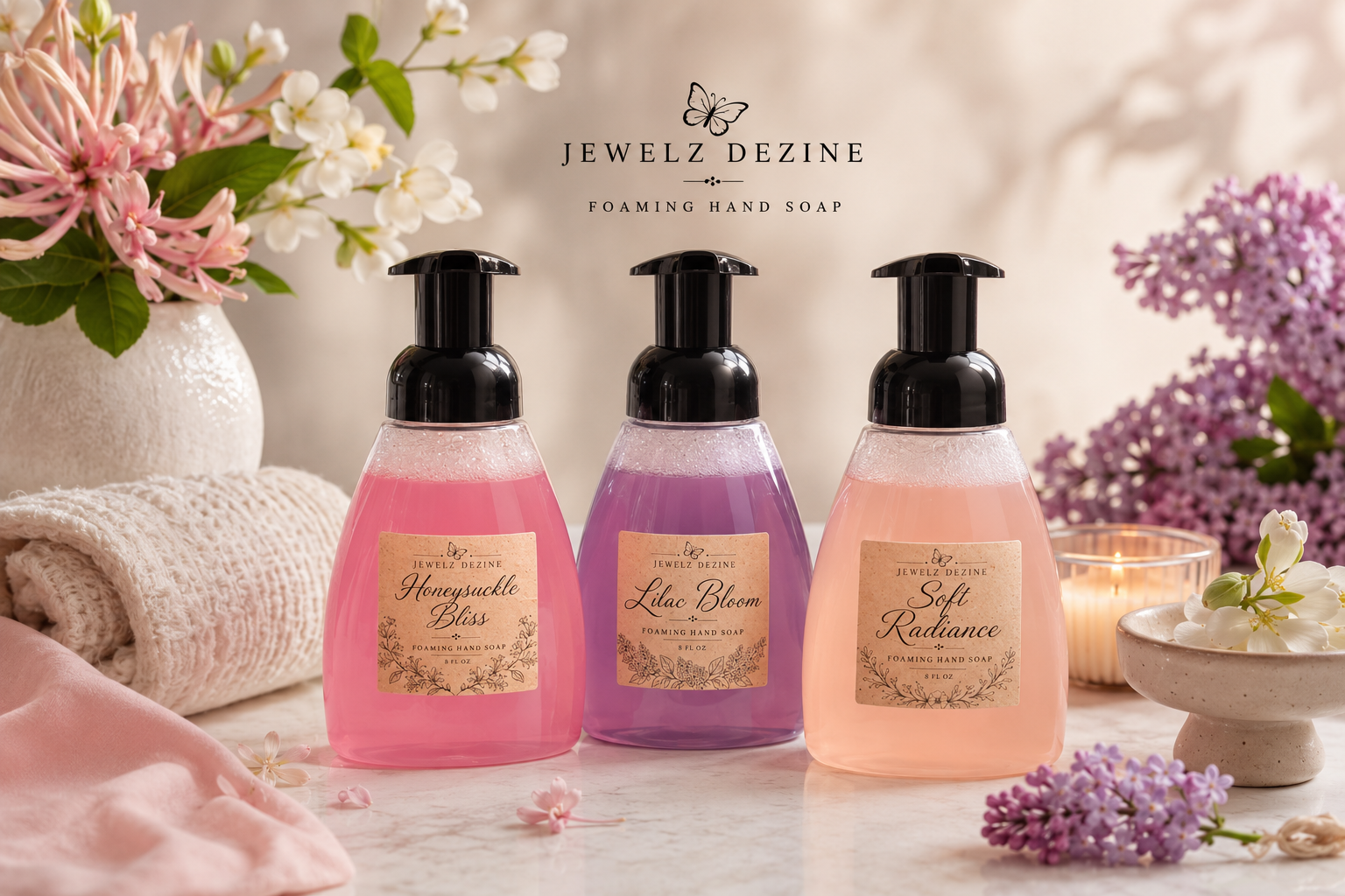 Foaming Hand Soap | Handmade Luxury Hand Soap