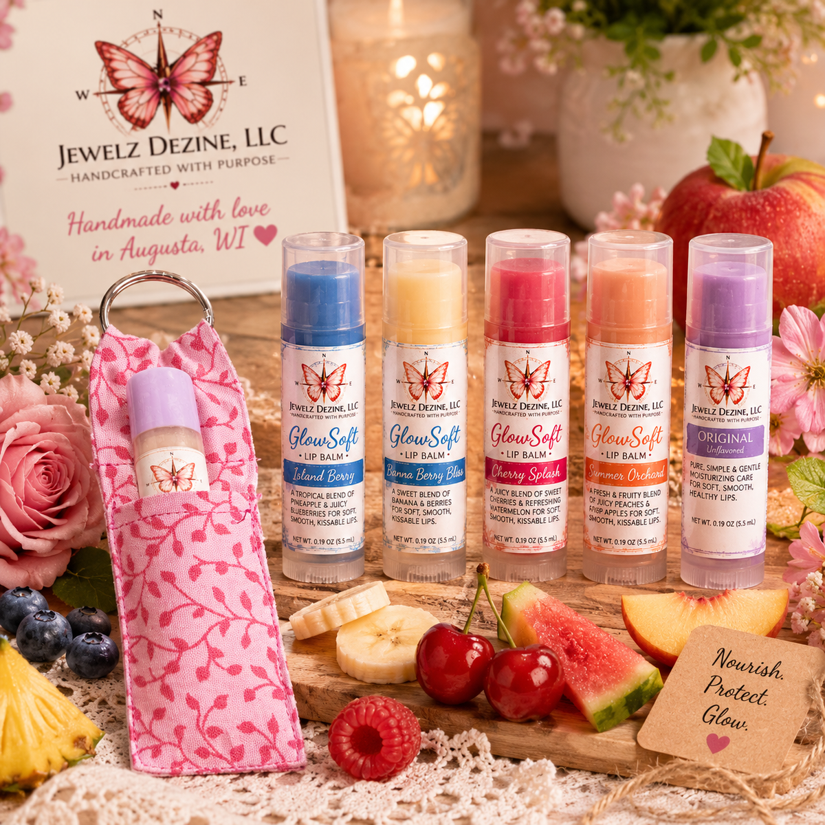 GlowSoft® Nourishing Lip Balm Collection